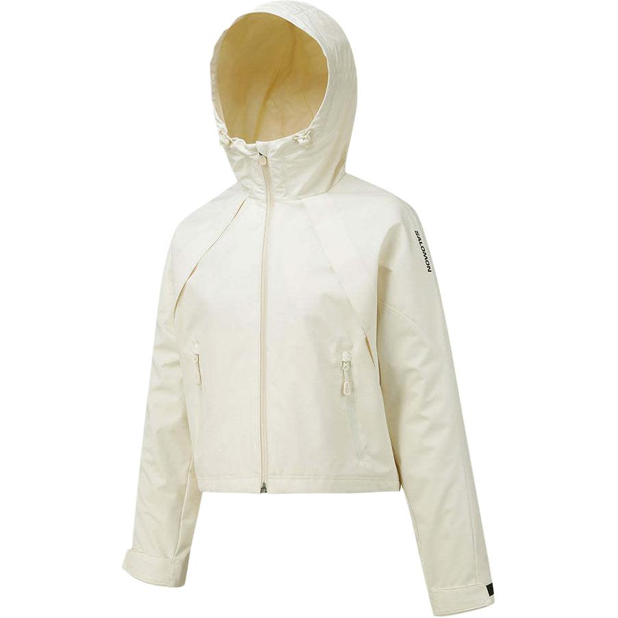 New SALOMON Slate Jackets & Coats Women's White C28178