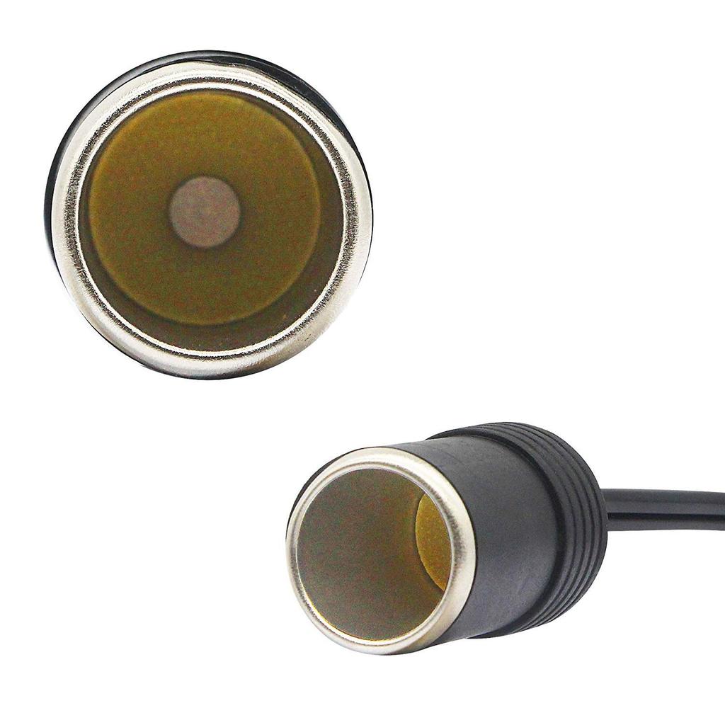 GTIWUNG Car Cigarette Lighter, Cigarette Lighter Socket, Compatible with /24V, 3 Rears, DC Power
