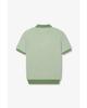 MAN ON THE BOON [M.Ottaviani] Striped Terry Polo Knit_Green 4714113110