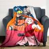 1pc NARUTO (4) Blanket, Gift, for Men and Women, Soft Blanket, Good for Sofa Bed Couch Travel, Lightweight Flannel Blanket