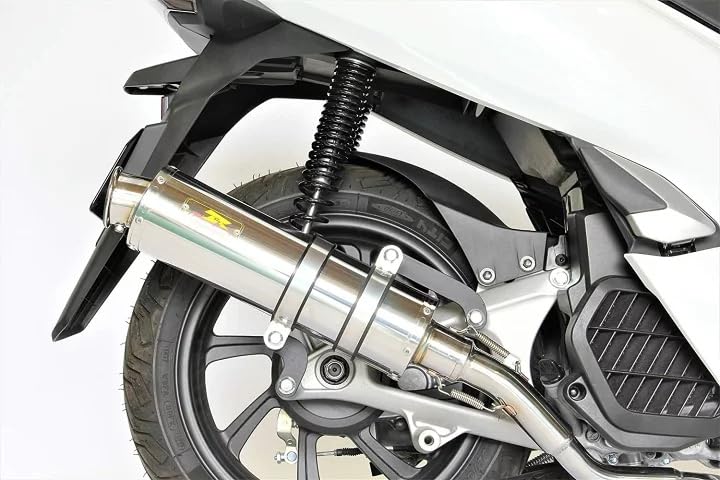 22Racing SUS Model Motorcycle Exhaust System Realize Stainless Steel Silver Color Full Exhaust Part Custom Replacement Aftermarket Part Instruction