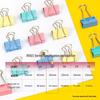 Deli 32mm Medium Colored Binder Clips