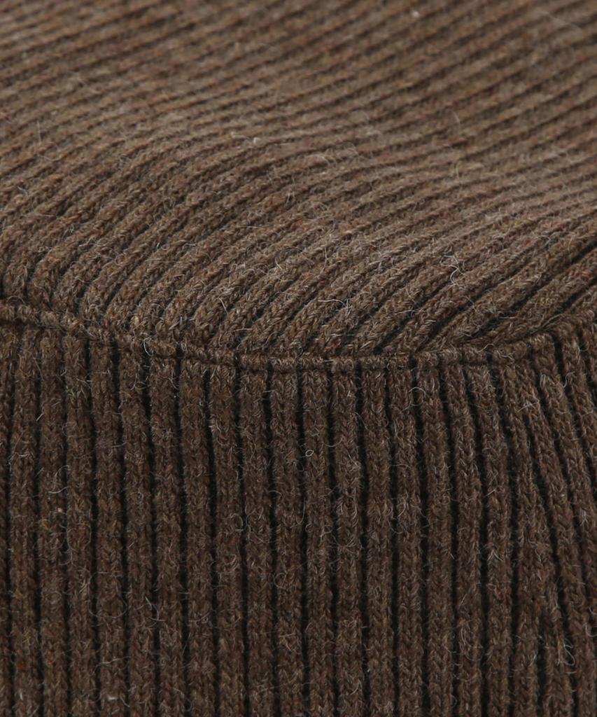Eondeokeonteulolseutyudio Winter Knit Bucket Hat Stand Bucket / Stripe Knit / M Brown