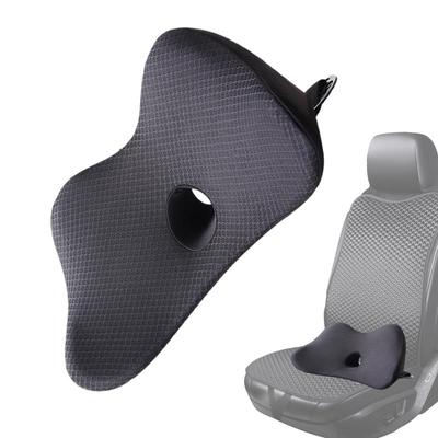 Car Seat Lumbar Support Lightweight Wedge Cushion 2 In 1 Driver Seat Memory Foam Pillow Cushion for  Driving Protection Waist