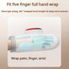Das Jinkairui Handmassagegerät wärmt die Finger, knetet und massiert die Fingerspitzen, um Beschwerden in den Händen zu lindern.