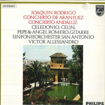 LP Record JOAQUN RODRIGO ROMEROS SAN ANTON  Concierto De Aranjuez  Concierto A 838450LY PHILIPS 1968 Germany A Classical Used