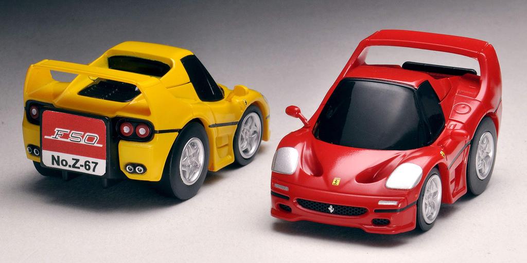 Choro-Q Zero Z-67b Ferrari F50 Yellow Closed Completed Model