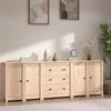 VidaXL Buffet Storage Cabinet Home Organizer Living Room Cabinet Interior Furniture 230x35x80 Cm 3114074