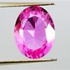 Certified 5.45 Ct Natural Ceylon Pink Sapphire Oval Cut Rare Loose Gemstone