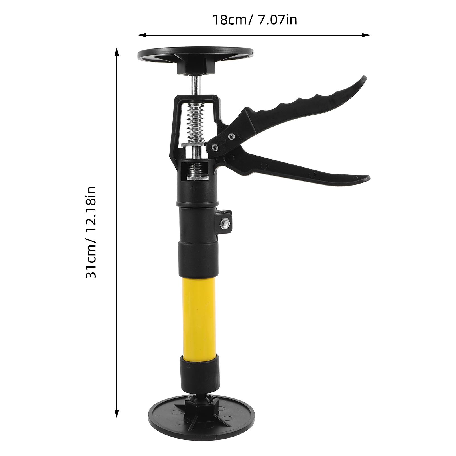 

Adjustable Telescopic Cabinet Jack Support Pole High Load Capacity Space-Saving Abs Stainless Steel For Bathroom Kitchen Cabinet