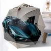 Koenigsegg Jesko: Parapluie Pliant Design Supercar Ultime Convient à Toutes les Saisons Parapluie Cadeau Portable Parapluie Solaire
