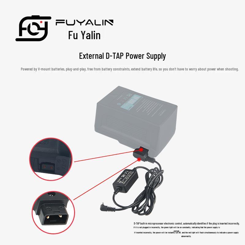 D-TAP-E10 Adapter for LPE10 Battery in EOS 1100D, 1200D, 1300D, X50, T3