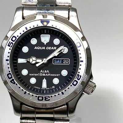 New Battery Seiko ALBA V248-0260 Day Date 18-36