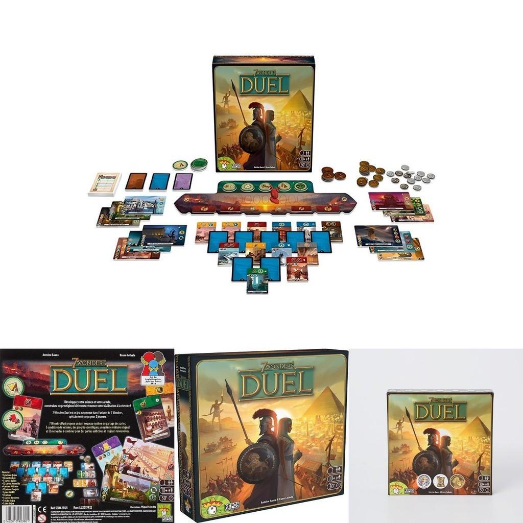 7 Чудес: Дуель Стратегічна Настільна Гра Для Дорослих Дітей