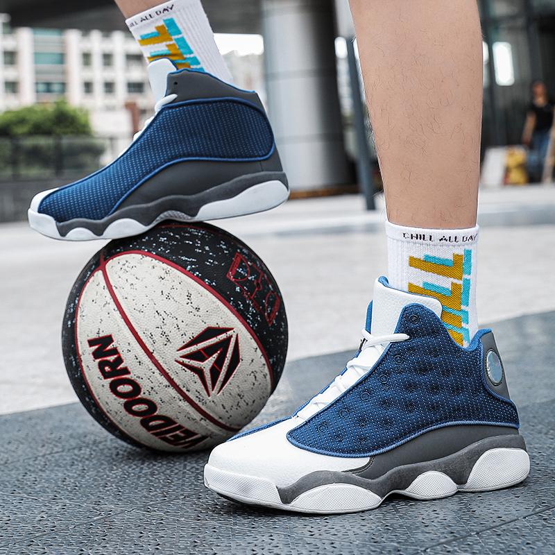 Moda Hombre Cómodo Aj 13 Zapatos de Baloncesto Zapatos Deportivos de Cuero  De Alta Gama Botas Deportivas Botas comprar a buen precio — entrega  gratuita, reseñas reales con fotos — Joom