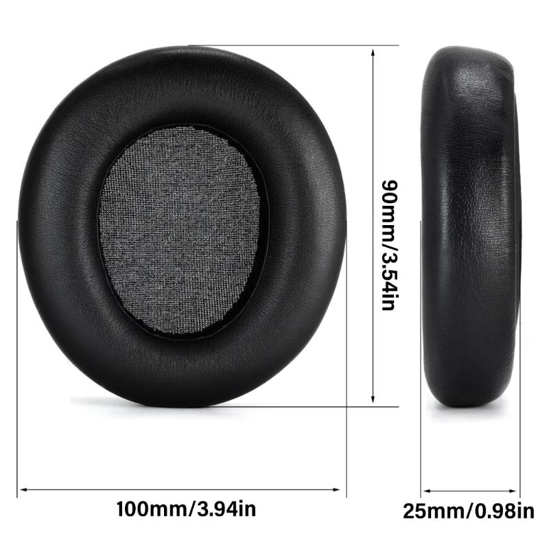 Breathable Headphone Ear Pads Sweat Resistant Design Extended Gaming Hour for Dedicated Model Spare Ear Cushions