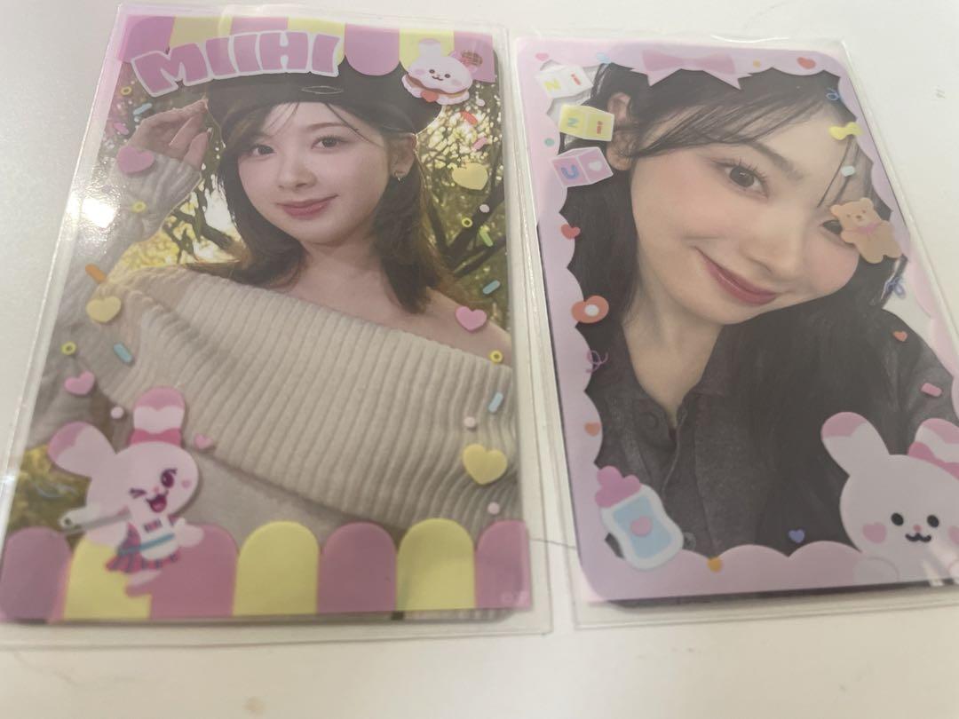 

[USED] Niziu Miihi bonus trading card first come first served