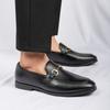 Fashion All-match Driving Moccasins Business Loafers Elegantes Men Dress Shoes Fashion Men Leather Shoes Handmade Man Slip on Footwear