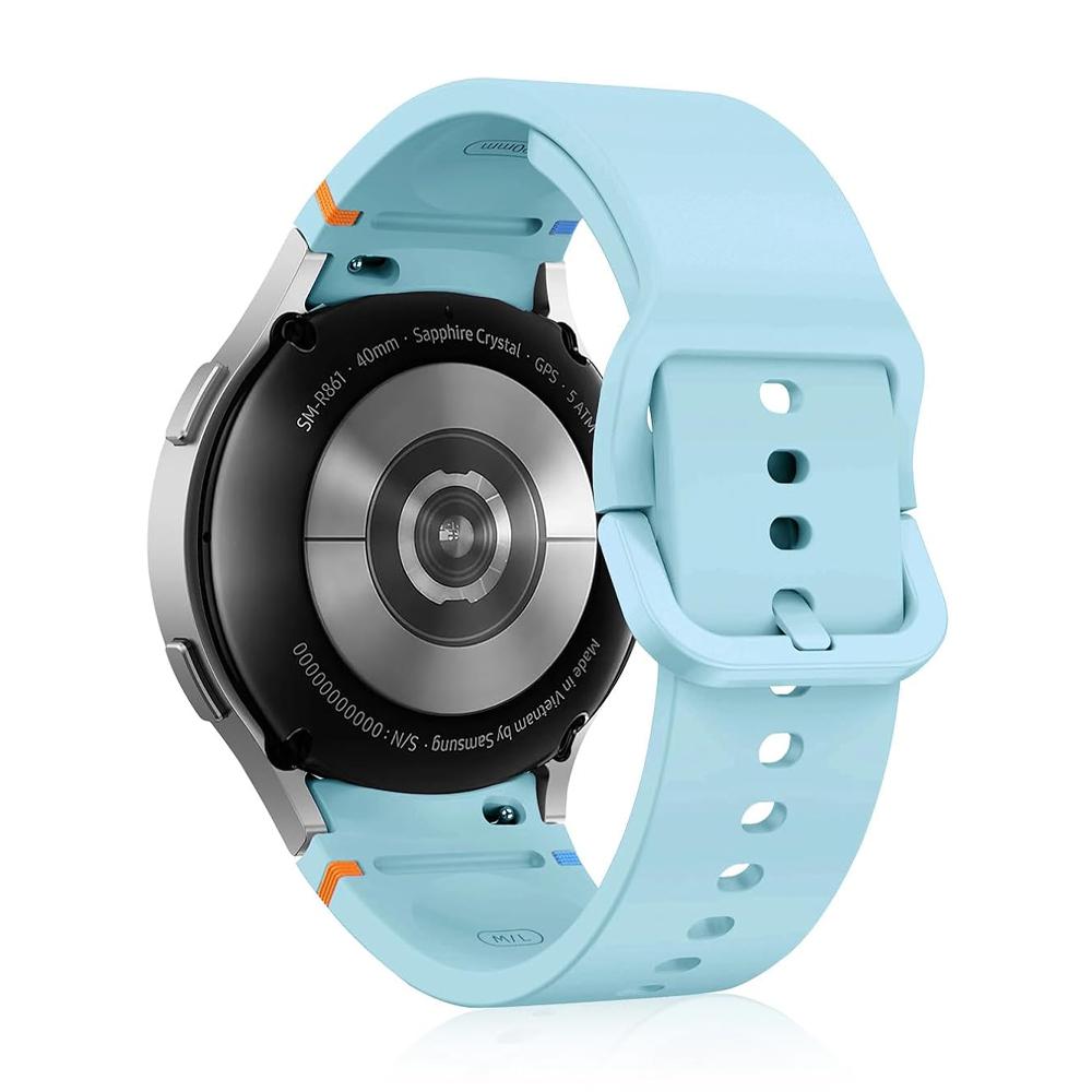 2 Pack Straps for Samsung Galaxy Watch 7 44mm 40mm FE/4/6 Classic/5 Pro Wristband Blet Sport Bracelet correa Galaxy Watch 7 Band