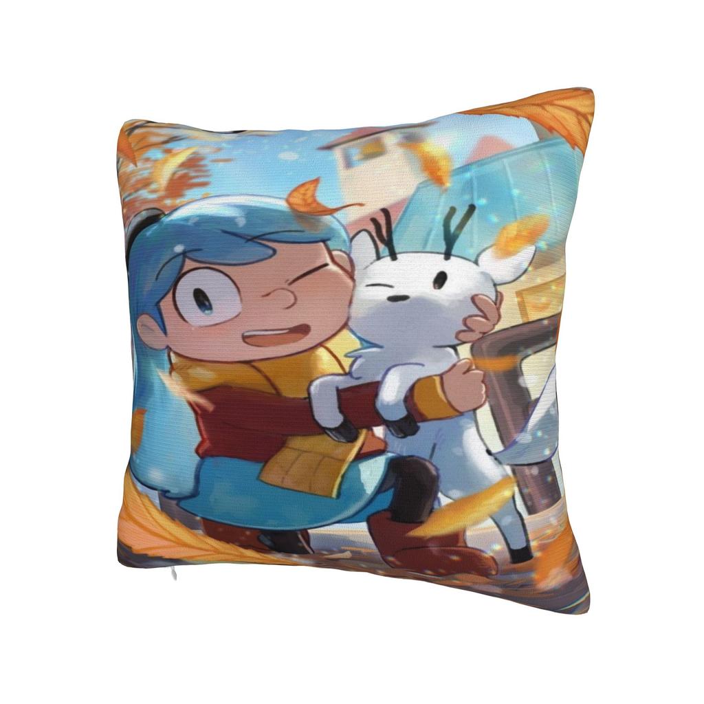 Cartoon Hildas Pillow Case Comfy Pillow Cover Kawaii Pillowcases For Sofa Car Home Decor