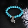 Elegant Beaded Elephant Anklet - Simple and Timeless Jewelry