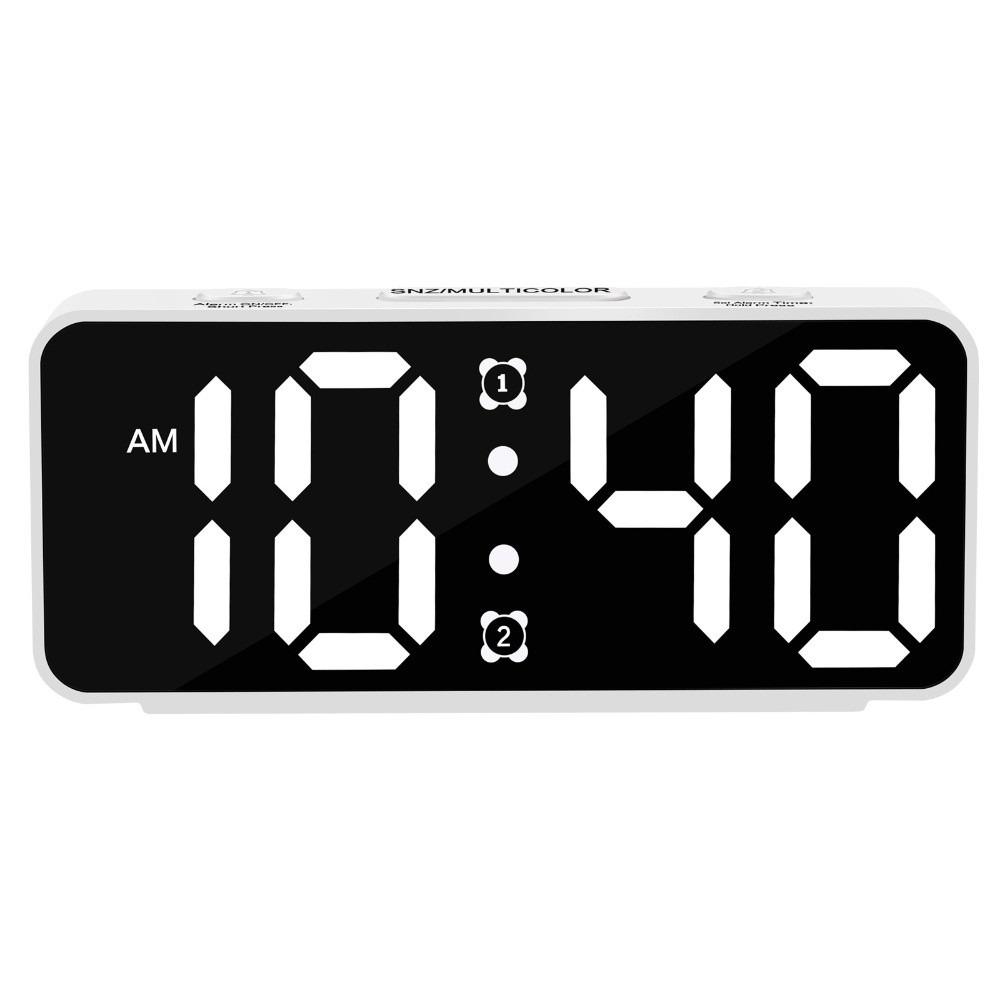 Multi-functional Desktop Alarm Clock RGB Display Digital Alarm Clock Fashion Table Clock Table