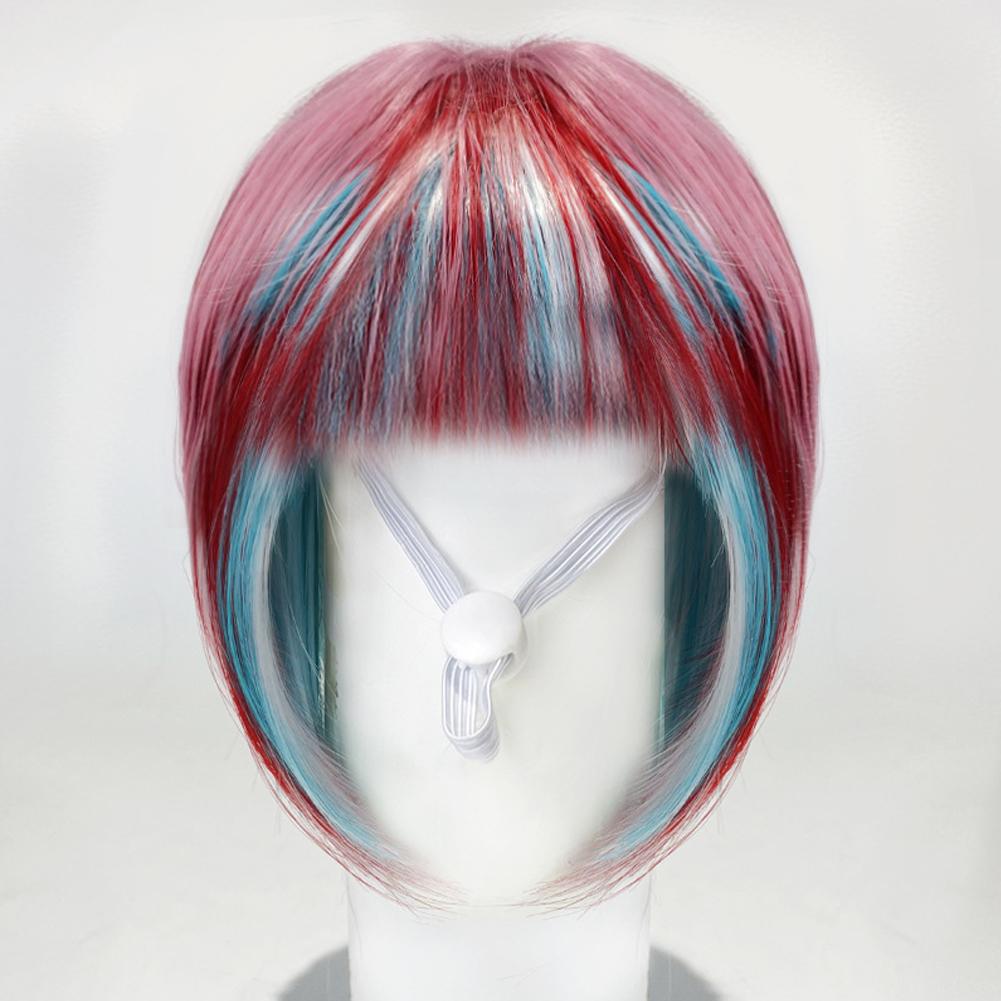 

Pet Wigs Cosplay Props Funny Dogs Cats Cross-Dressing Hair Hat Costumes Head Accessories for Halloowen Christmas Pets Supplies темно-розовый