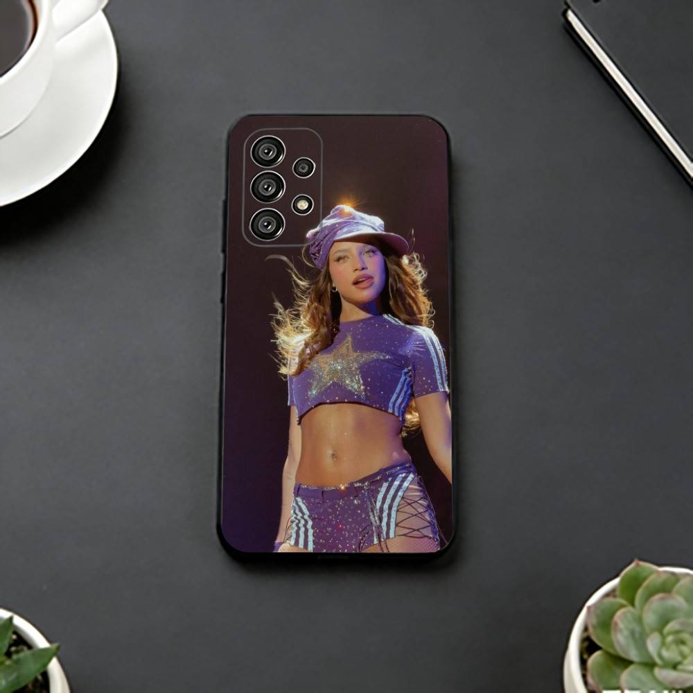 Cute Lola S-Singer Indigos Phone Case For Samsung S25,S24,S21,S22,S23,S30,Ultra,S20,Plus,Fe,Lite,Note,10,Black Cover