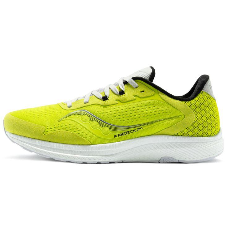 SAUCONY Freedom 4 Versatile Comfortable Sports Fabric Synthetic Leather Shock Absorbing Non-Slip Wear-Resistant Low-Top Running Shoes S20617-55