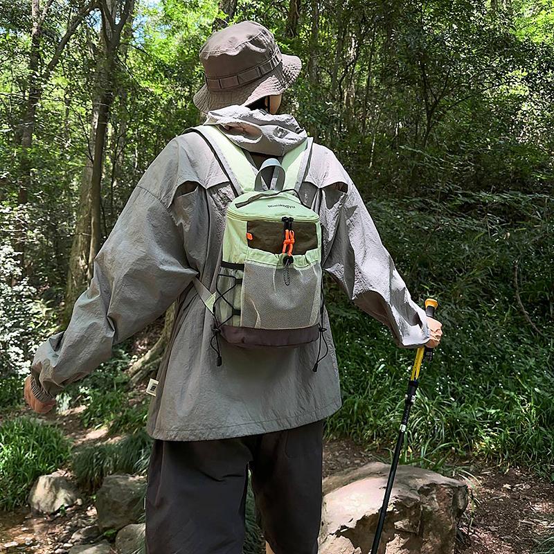 Outdoor Sports Hiking Backpack, Large Capacity Casual Student School Bag, Lightweight Travel Shoulder Backpack for Men Women