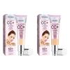 EELHOE Foundation CC-Creme Wasserdichter Concealer Vollabdeckung Natürliche Ölkontrolle Aufhellende Kosmetik Langanhaltend LSF 50 Make-up
