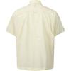 SALOMON Solid Color Polo Button Short Sleeve Shirt Men Shirts Beige C28139