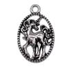 Vintage Unicorn Head Charms Alloy Pendants For Jewelry Making Handmade Craft Supplies