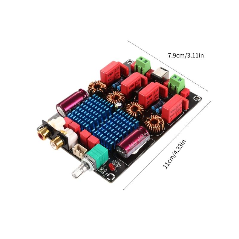 TPA3116 Digital Power Amplifiers Board TPA3116 2.0Double Chip 100W+100W Highly Power ClassD Power Amplifiers Board