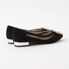 Low Heel Flat Made In 184195100010 [Diana] Shoes, Japan, Black, 23.0cm,