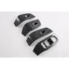 For MG HS 2018      ABS Carbon Fiber Door Window Lift Control Button Switch Panel Cover Trim Car Accessories