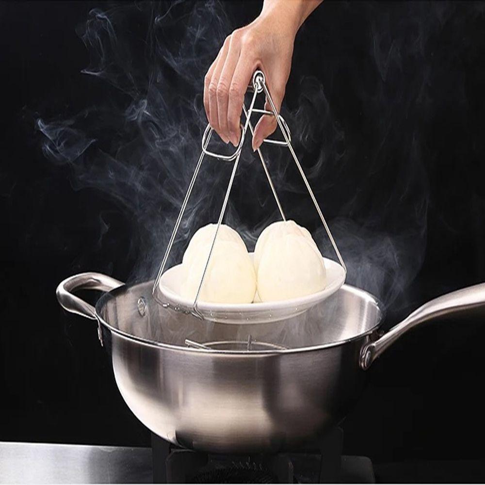 Pliers Tool Plate  Tong Dish Holder Pot Gripper Hot Bowl Clip Clamp Gripper Hot Dish Clamp