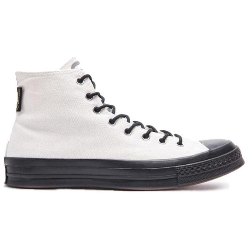 Converse Chuck Taylor All Star 1970s Hi Comfortable Casual High-Top Canvas Shoes Unisex Light Gray White