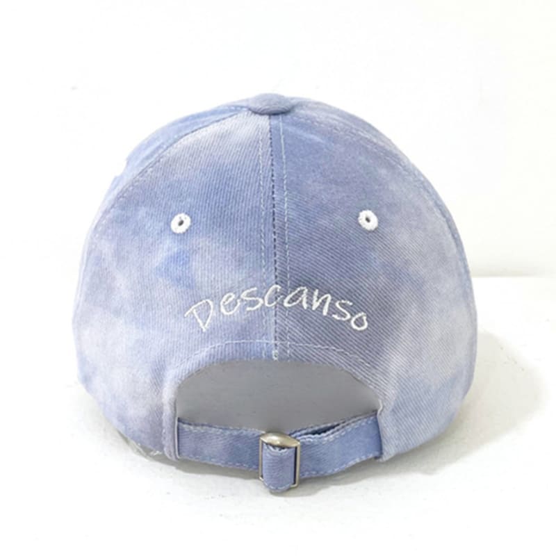 Rest Color Marble Logo Ball Cap (L/Blue)