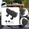Phone Holder Mount, Smartphone Handlebar Hook, Aluminum Alloy Navigation Bracket Mount