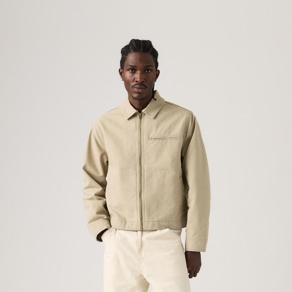 Levis Standard Vintage Minimalistisch Bequem Mode Vielseitig Freizeit Arbeitsjacke Unisex Jacken 005BL-0003