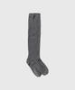 Lugkaeseuteu Asha Overknee Socks_Charcoal
