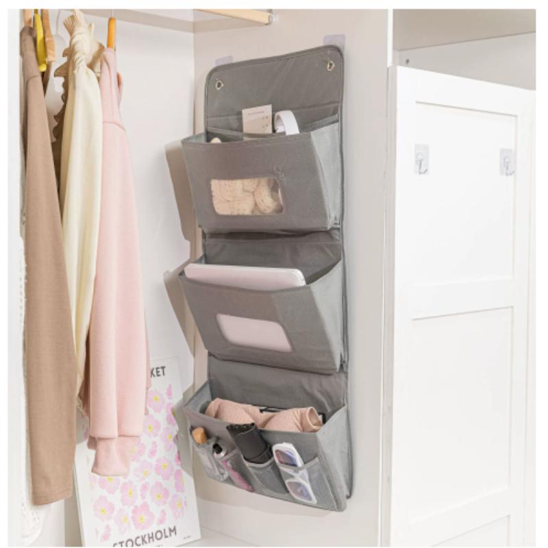 Norma Wall Organizer Hanging Bag Large Capacity Room Organizer Storage Bag Sundries Bag Space Saving