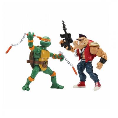 TMNT Sada figurek - Michelangelo vs. Bebop