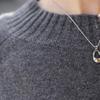 ITISF4 Women's Relaxed Fit 100% Wool Sweater