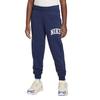 Knitted Sweatpants Sportswear Club Midnight Marine Blue Kids' HJ3159-410
