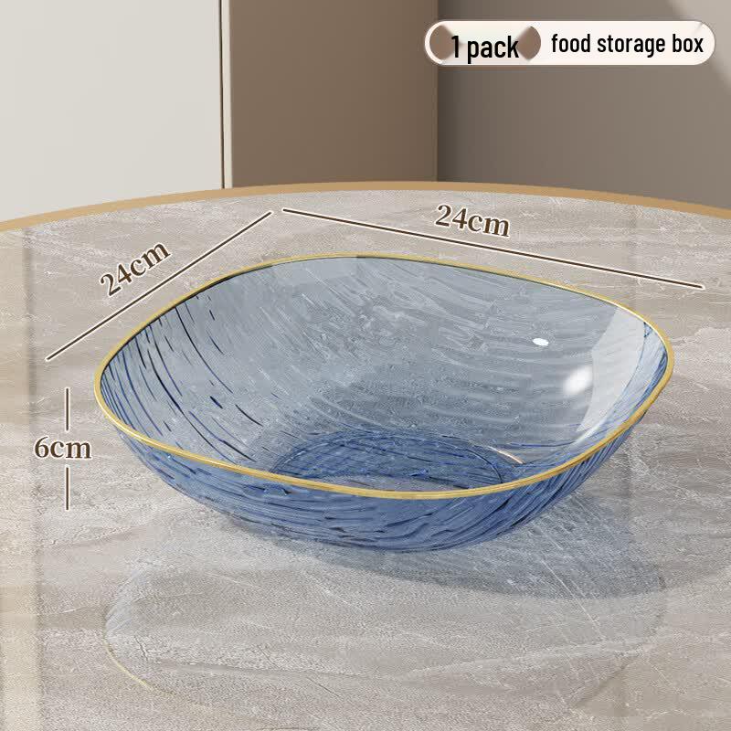 Luxury Gold Rim Fruit & Snack Plate