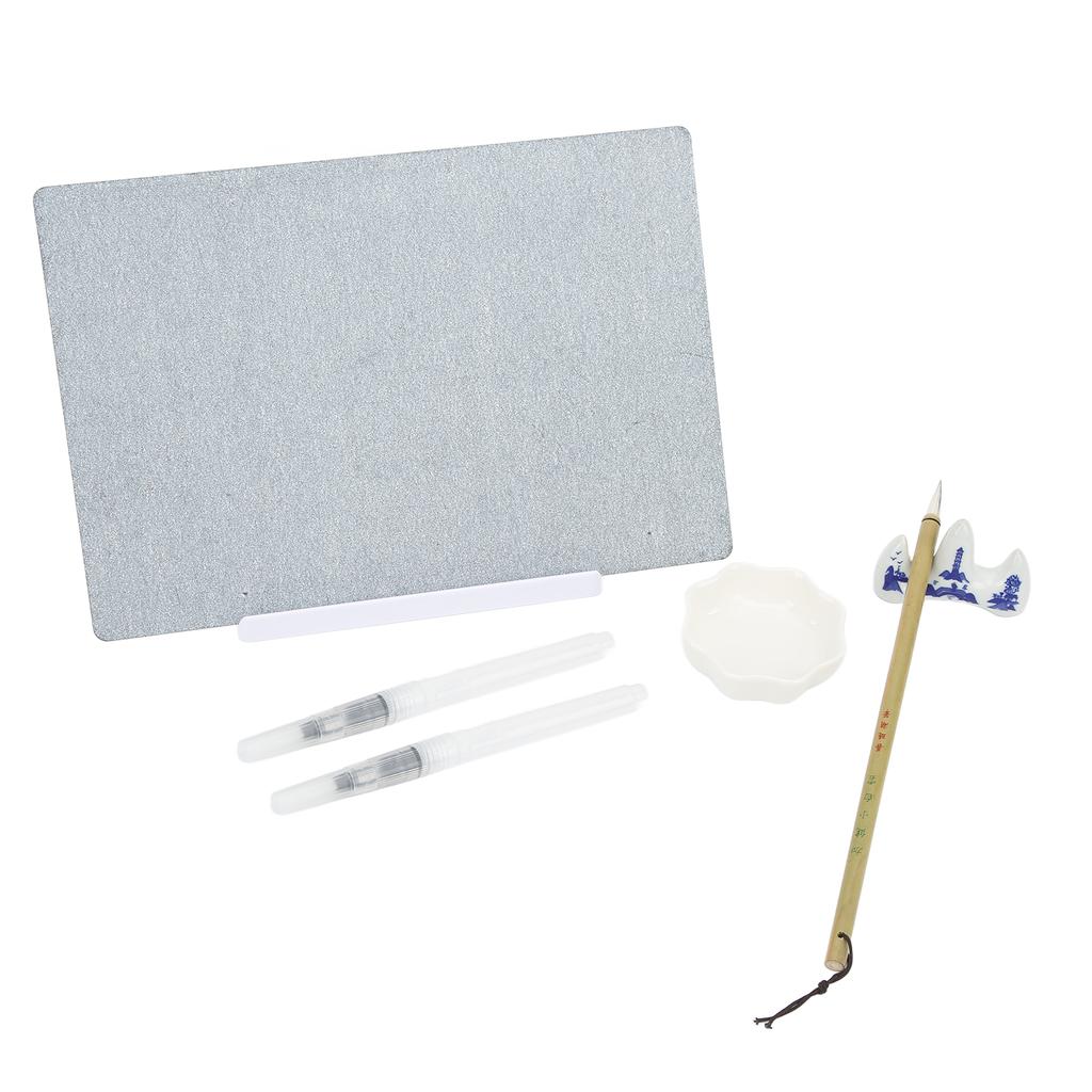 Water Drawing Board Kit Reusable Environmentally Friendly Brush Water Painting Art Board Tools Set with Bracket