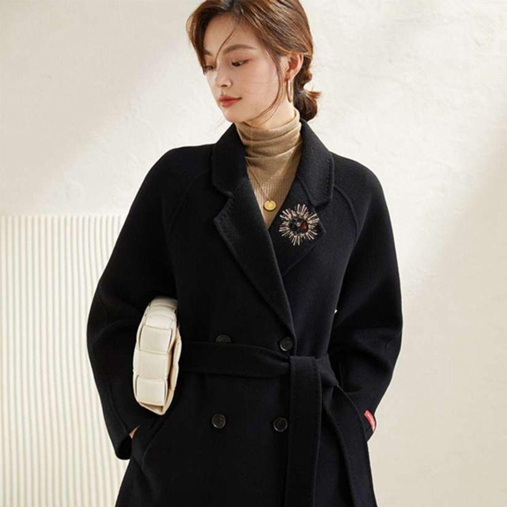 

Crystal Corsage Long Suit Rhinestone Clothing Accessory Women Brooch Vintage Brooch Fashion Jewelry red