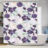 Bathroom Shower Curtain Waterproof Fabric Print Flower Design Modern Home Decor Bathroom Decorations
